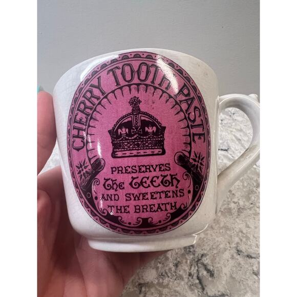 Vintage Portmeirion England Pottery Mustache Mug JL - Picture 5 of 7